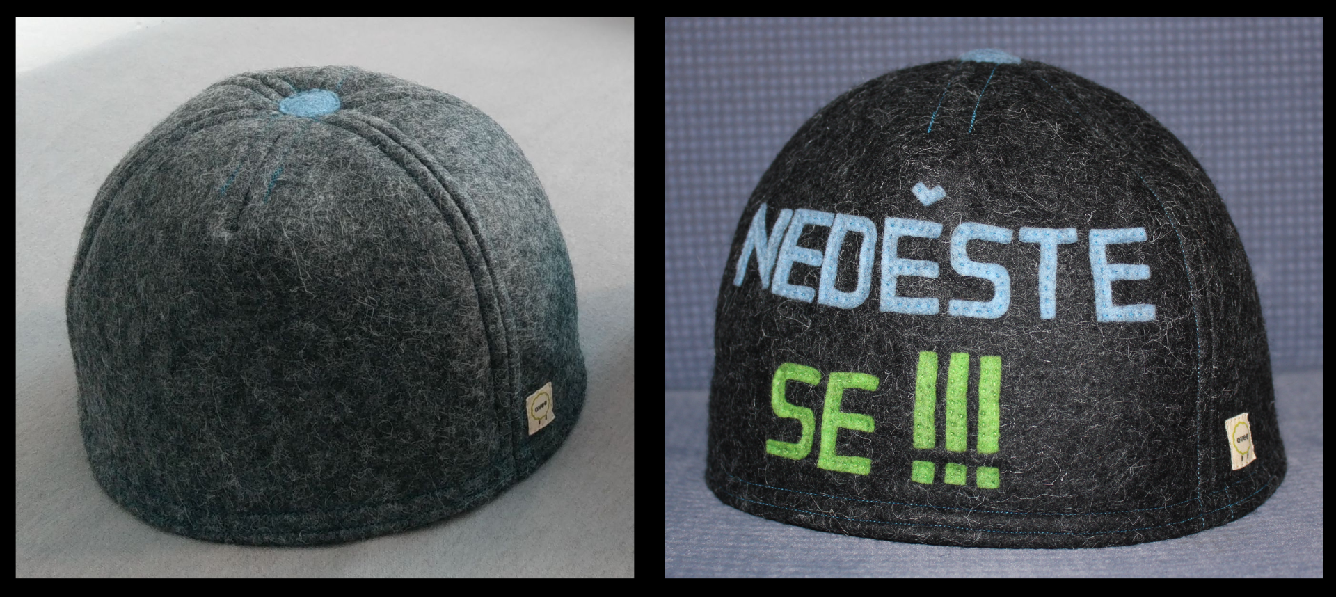 Neděste se!!! To je OVEE čepice do sauny na míru.