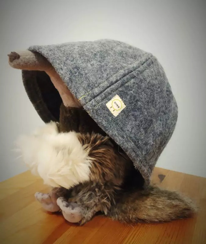 OVEE čepice do sauny na míru na mravenečníkovi