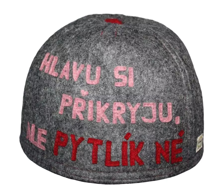 OVEE čepice do sauny na míru Hlava vs. pytlík